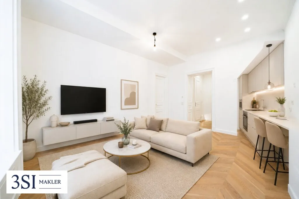 Stilvoller Altbau trifft modernen Luxus - Exklusives Wohnen im Servitenviertel - Ansicht 2
