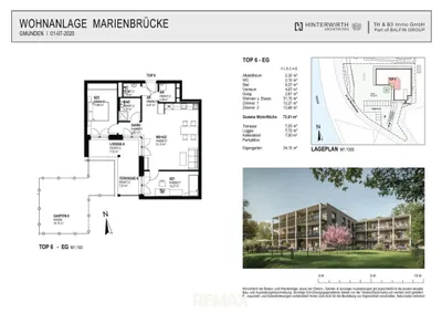 3-Zimmer-Wohnung kaufen in Gmunden – 73,61 m², € 459.000 – Bild 8 von 8