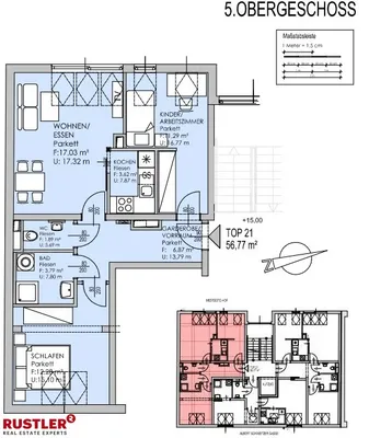 3-Zimmer-Wohnung mieten in Graz – 56,77 m², € 723 – Bild 9 von 10
