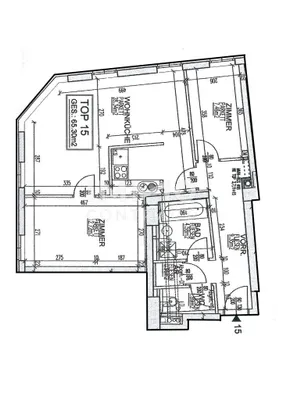 3-Zimmer-Wohnung mieten in Wien – 65,3 m², € 1.112 – Bild 12 von 12