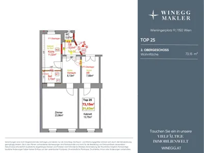 3-Zimmer-Wohnung kaufen in Wien – 73,15 m², € 279.000 – Bild 22 von 22
