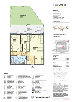 3-Zimmer-Wohnung kaufen in Wien – 76,49 m², € 599.000 – Bild 2 von 5