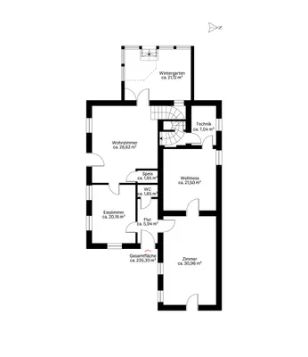 5-Zimmer-Haus kaufen in Gänserndorf – 235 m², € 849.000 – Bild 8 von 9