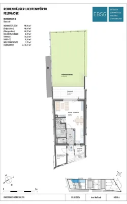 3-Zimmer-Haus mieten in Wiener Neustadt Land – 91,16 m², € 1.362 – Bild 2 von 6