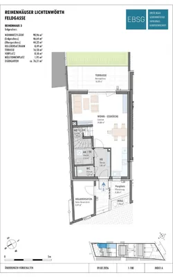 3-Zimmer-Haus mieten in Wiener Neustadt Land – 91,16 m², € 1.362 – Bild 4 von 6