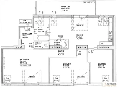 4-Zimmer-Wohnung mieten in Wien – 133,36 m², € 2.674 – Bild 38 von 38