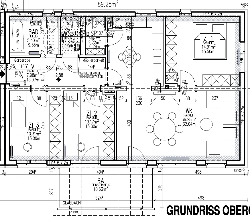Thermenregion Bad Loipersdorf - 4-Zimmer-Wohnung mit Balkon und Carportparkplatz - geförderte Miete ODER geförderte Miete mit Kaufoption - 4 Zimmer - Ansicht 2