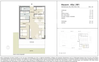 3-Zimmer-Wohnung kaufen in Graz – 58,6 m², € 355.000 – Bild 12 von 12