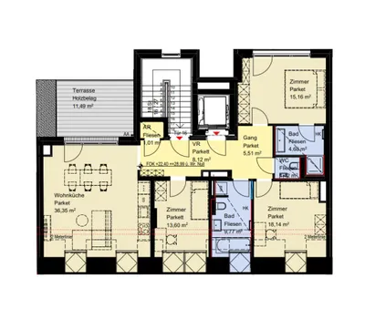 4-Zimmer-Wohnung kaufen in Wien – 114,52 m², € 1.049.000 – Bild 30 von 30