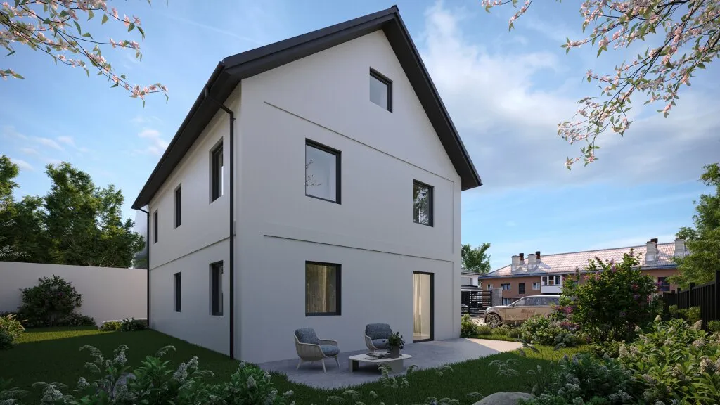 Moderne Doppelhaushälfte in ausgezeichneter Bad Vöslau Lage inkl. Garten und großzügiger Terrasse - Ansicht 2