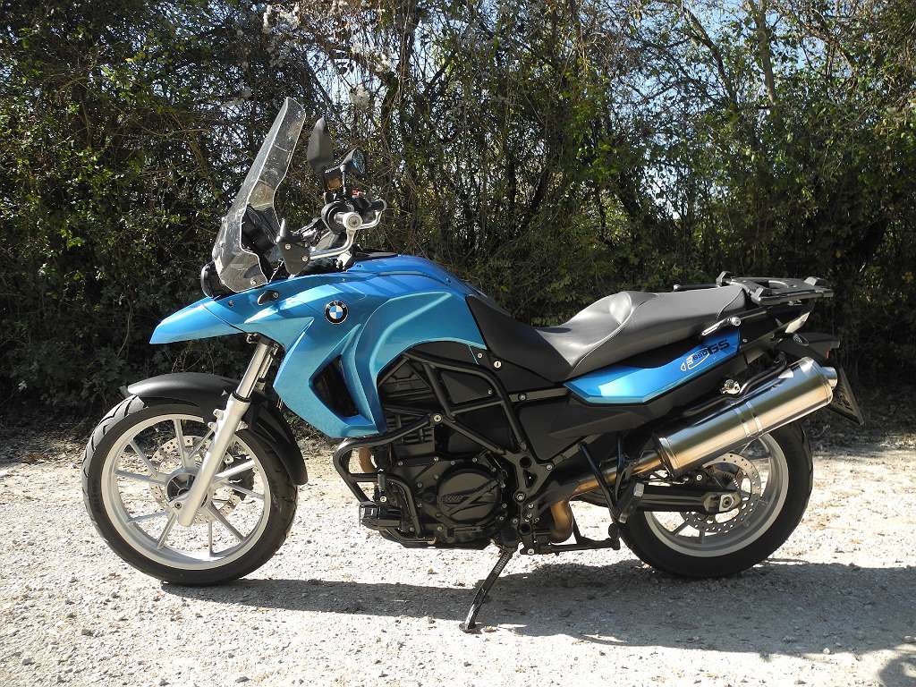 BMW F 650 GS twin, tiefergelegt Tourer