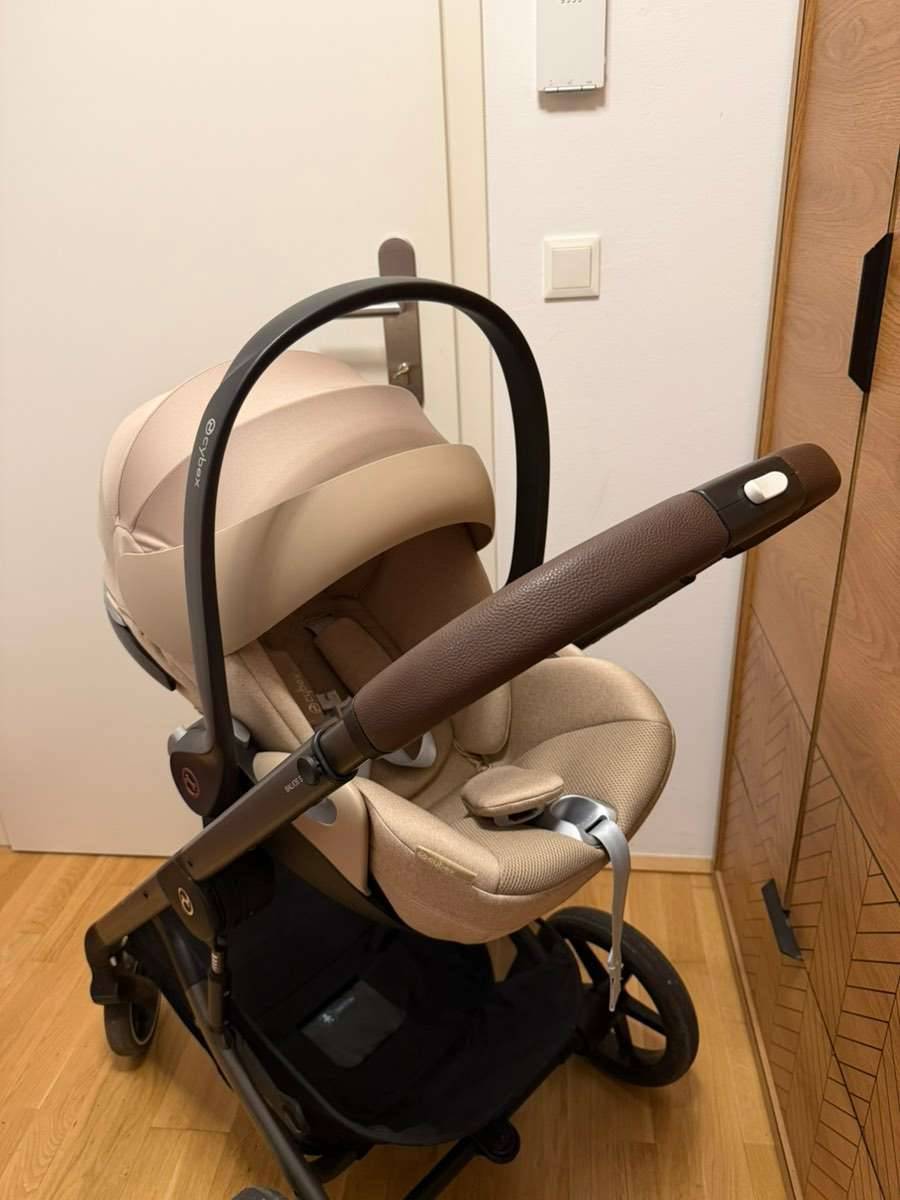 Cybex Balios S Lux 3-in-1 Kinderwagen almound beige , Cybex Cloud T,   690,- (1100 Wien) - willhaben