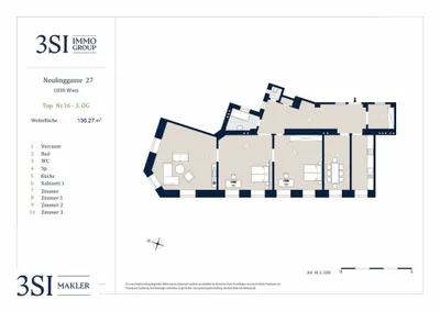 5-Zimmer-Wohnung kaufen in Wien – 136,27 m², € 1.099.000 – Bild 13 von 13