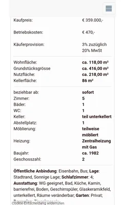 5-Zimmer-Haus kaufen in Sankt Pölten – 118 m², € 359.000 – Bild 3 von 11