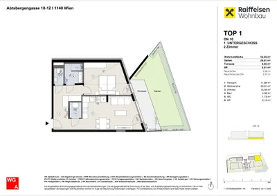 2-Zimmer-Wohnung kaufen in Wien – 56,26 m², € 389.700 – Bild 6 von 6