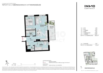 3-Zimmer-Wohnung kaufen in Wien – 58,03 m², € 420.500 – Bild 10 von 10