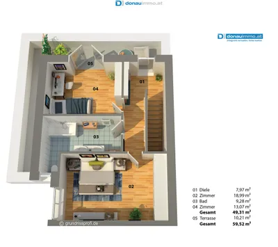 4-Zimmer-Wohnung kaufen in Bruck an der Leitha – 112,73 m², € 394.000 – Bild 2 von 18