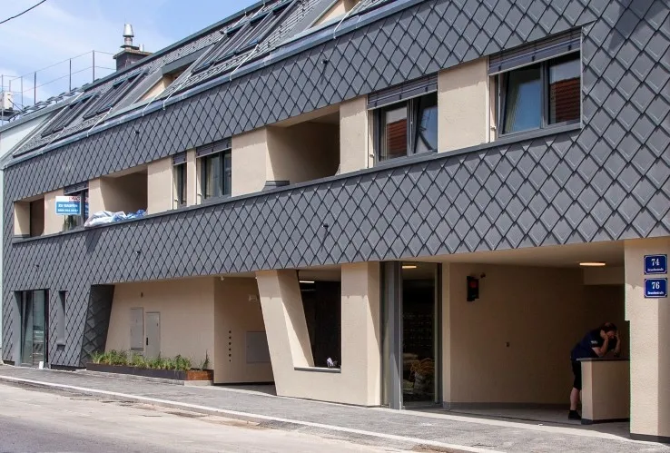 Erstbezug beim Liesingbach, Loggiawohnung im Dachgeschoß - provisionsfrei zu kaufen in 1230 Wien - Ansicht 3