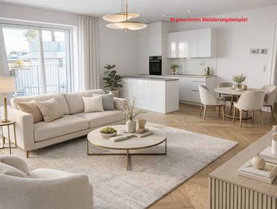 Zentrale Ruhelage nahe 1. Bezirk (Urania): klimatisierte 3-Zi. DG-Wohnung, 25m2 große Terrasse , Traumblick – Bild 2