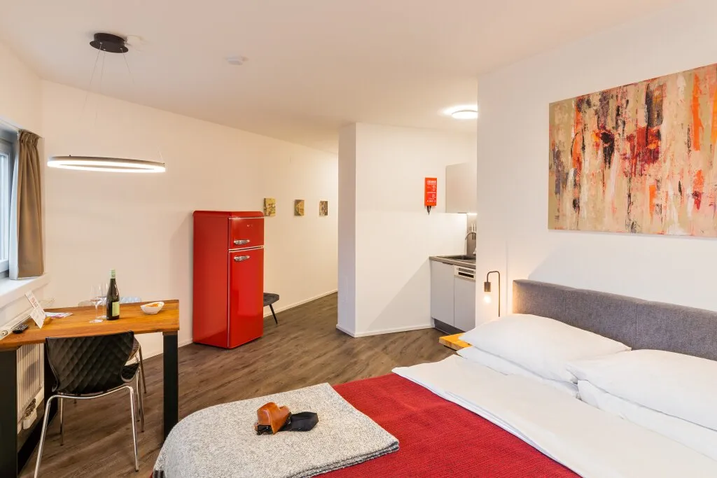 ALL-INCLUSIVE MIETE | VOLLMÖBLIERT | FLEXIBLE MIETDAUER | MODERNES STUDIO APARTMENT IN 1090 WIEN - Ansicht 3