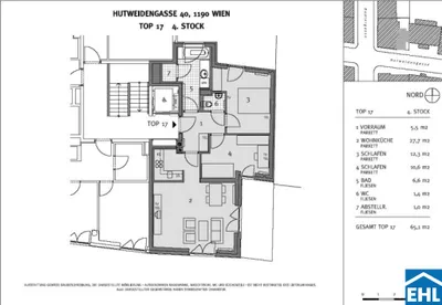 3-Zimmer-Wohnung mieten in Wien – 65,1 m², € 1.399 – Bild 10 von 10