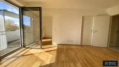 2-ZIMMER WOHNUNG MIT WEITBLICK - DIREKT AN DER ALTEN DONAU - – Bild 2