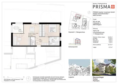 2-Zimmer-Wohnung kaufen in Bregenz – 53,75 m², € 450.000 – Bild 5 von 5