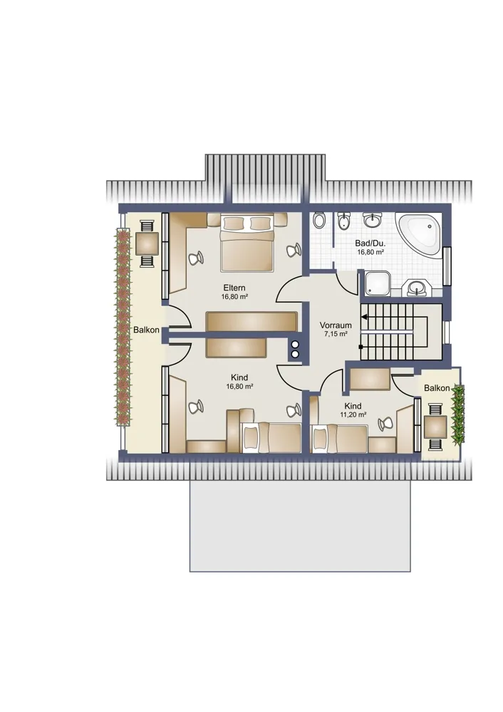 Nahezu energieautarkes Haus - Ansicht 3