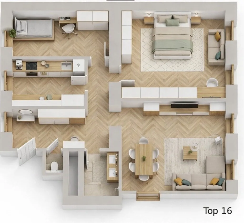 TOPLAGE/Erstbezug/Baubeginn - Schöne 3 Zimmer Altbauwohnung (Top 16) - Ansicht 2