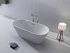 Bild 1 von 5 - Luxus freistehende Badewanne 170x80 + Acrylwanne inkl. Ablauf und Überlauf (Whirlpool, Dusche, Badezimmer) - SONDERAKTION !
