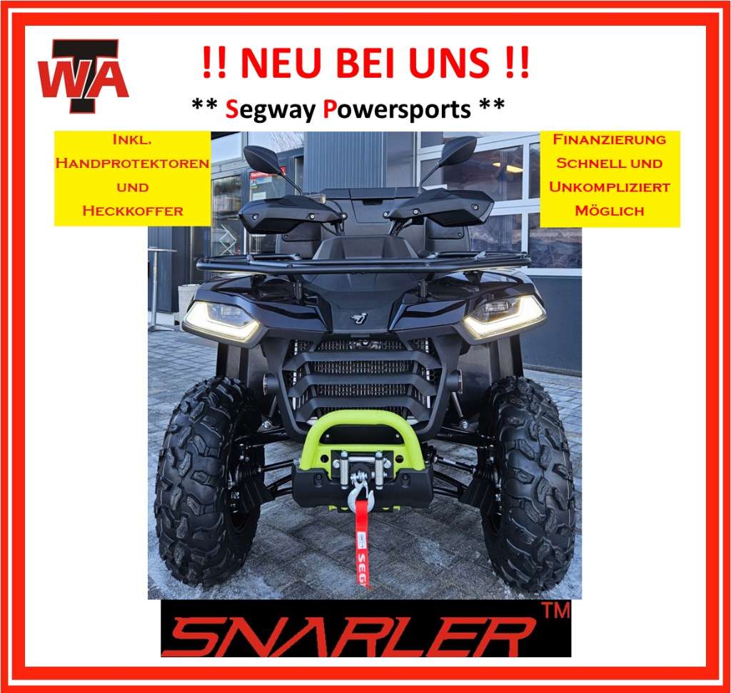 Segway Snarler AT5S One 4x4 !! AKTION inkl. Heckkoffer & Handprotektoren !! KOSTENLOS !! gült...