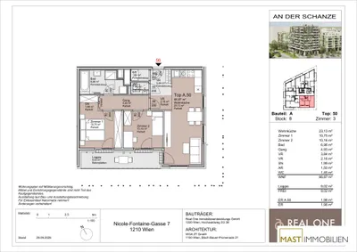 3-Zimmer-Wohnung mieten in Wien – 66,87 m², € 1.490 – Bild 15 von 15
