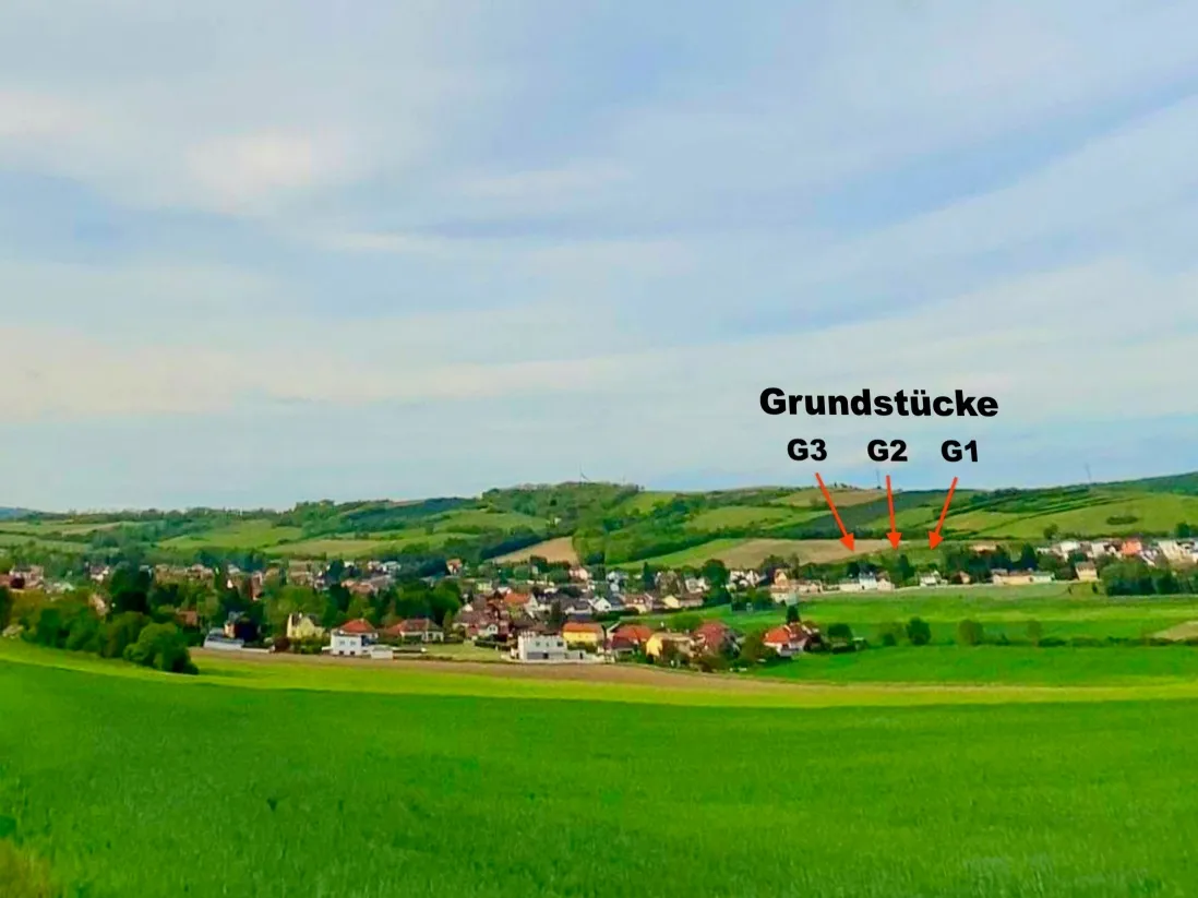 Baugrund nahe Wien (25 Min) - ab € 129.000 | Privatverkauf| sonnig & flexibel - Ansicht 3