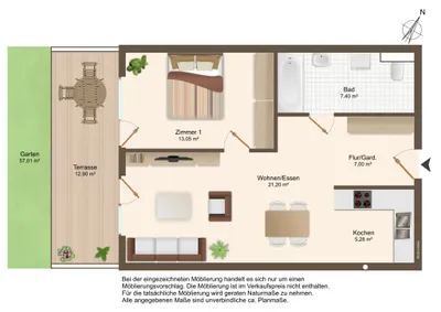 2-Zimmer-Wohnung kaufen in Reutte – 54 m², € 249.000 – Bild 17 von 17