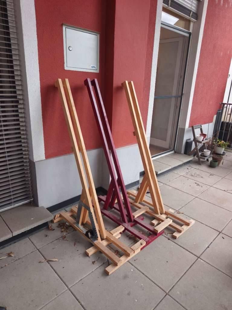 Fahrradstnder aus Holz (selbstgemacht) 3 Stck,  0,- (8700 Leoben) -  willhaben