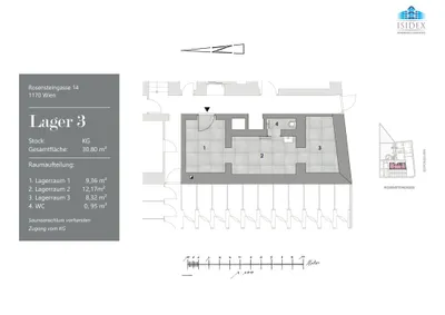 Gewerbeimmobilie kaufen in Wien – 31 m², € 39.000 – Bild 7 von 7