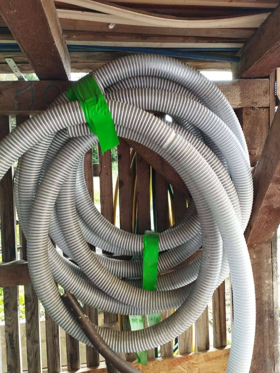 Pellets Saug Schlauch