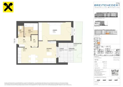 2-Zimmer-Wohnung kaufen in Korneuburg – 50,91 m², € 348.700 – Bild 8 von 8
