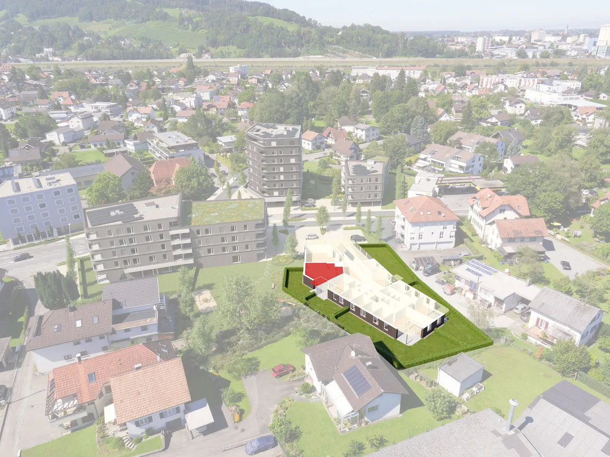 2-Zimmer Gartenwohnung in Lustenau, Top W05 - Ansicht 3