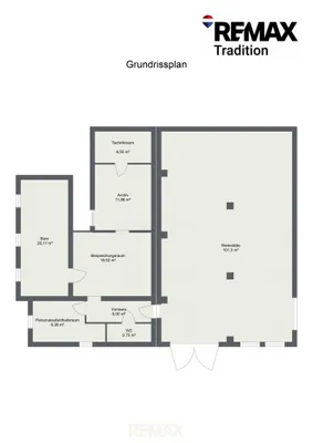 Gewerbeimmobilie mieten in Leoben – 101 m², € 1.369 – Bild 7 von 7