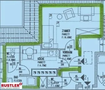 1-Zimmer-Wohnung mieten in Graz – 29,56 m², € 493 – Bild 7 von 8