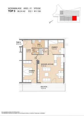3-Zimmer-Wohnung kaufen in Imst – 80,24 m², € 333.025 – Bild 10 von 10