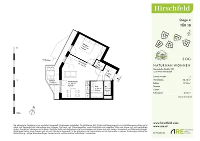 Immobilie kaufen in Wien – 52,98 m², € 286.400 – Bild 13 von 14
