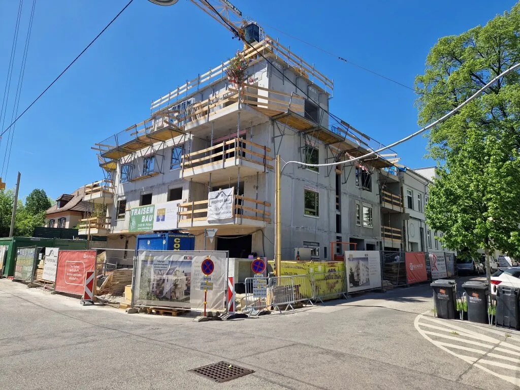 Wohnen neben Schönbrunn - Exklusive Dachgeschoßwohnung mit großer Terrasse ! Rohbau fertiggestellt ! – pohled 2