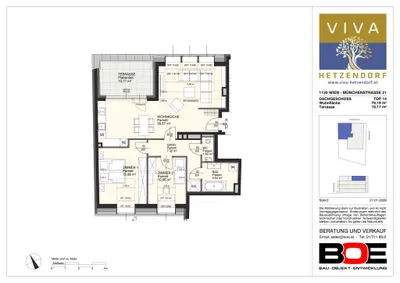 3-Zimmer-Wohnung kaufen in Wien – 79,19 m², € 698.700 – Bild 9 von 9