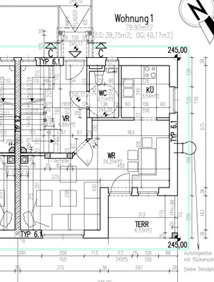 3-Zimmer-Wohnung mieten in Hartberg-Fürstenfeld – 79,9 m², € 1.027 – Bild 2 von 3