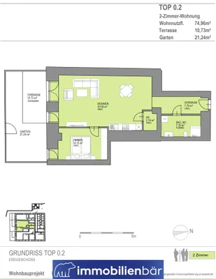 3-Zimmer-Wohnung mieten in Ried im Innkreis – 74,96 m², € 836 – Bild 10 von 10