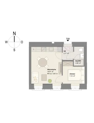 2-Zimmer-Wohnung kaufen in Wien – 30,86 m², € 245.400 – Bild 8 von 8
