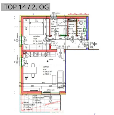 2-Zimmer-Wohnung mieten in Gmunden – 52 m², € 943 – Bild 11 von 11