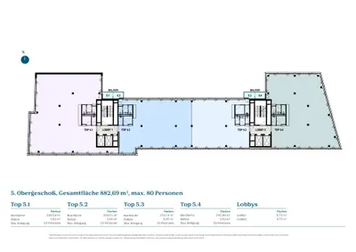 8-Zimmer-Gewerbeimmobilie mieten in Wien – 213 m², € 5.390 – Bild 11 von 11